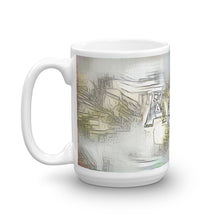 Load image into Gallery viewer, April Mug Victorian Fission 15oz right view