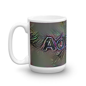 Addilyn Mug Dark Rainbow 15oz right view