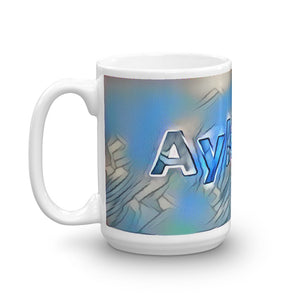 Aykhan Mug Liquescent Icecap 15oz right view