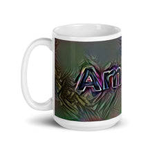 Load image into Gallery viewer, Amaira Mug Dark Rainbow 15oz right view