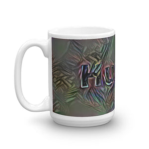 Hunter Mug Dark Rainbow 15oz right view