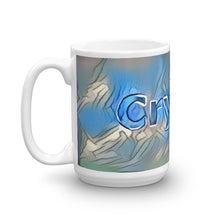 Load image into Gallery viewer, Crystal Mug Liquescent Icecap 15oz right view