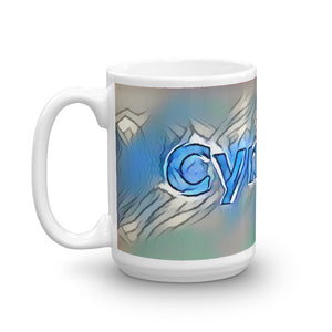 Cynthia Mug Liquescent Icecap 15oz right view