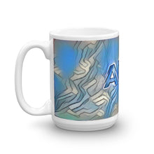 Load image into Gallery viewer, Allie Mug Liquescent Icecap 15oz right view