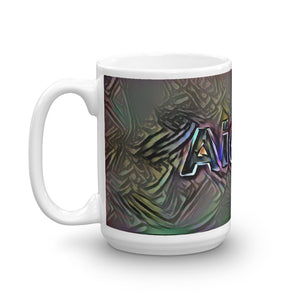 Aidan Mug Dark Rainbow 15oz right view