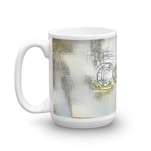 Coral Mug Victorian Fission 15oz right view