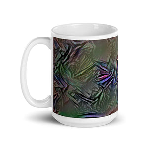 Ai Mug Dark Rainbow 15oz right view