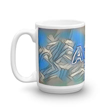 Load image into Gallery viewer, April Mug Liquescent Icecap 15oz right view