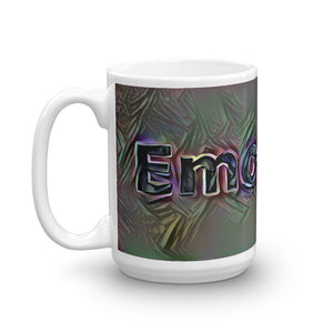 Emorable Mug Dark Rainbow 15oz right view