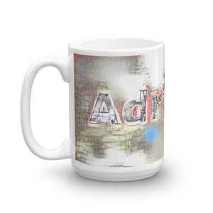 Adrienne Mug Ink City Dream 15oz right view