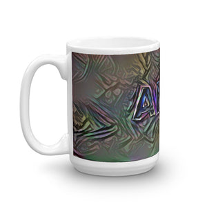 Allen Mug Dark Rainbow 15oz right view