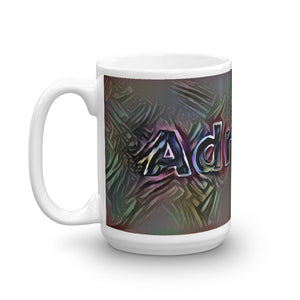 Adriana Mug Dark Rainbow 15oz right view