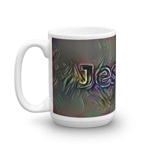 Jessica Mug Dark Rainbow 15oz right view