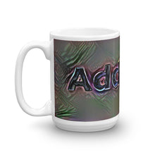 Load image into Gallery viewer, Addyson Mug Dark Rainbow 15oz right view