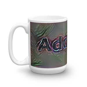 Addyson Mug Dark Rainbow 15oz right view