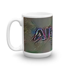 Load image into Gallery viewer, Alberto Mug Dark Rainbow 15oz right view