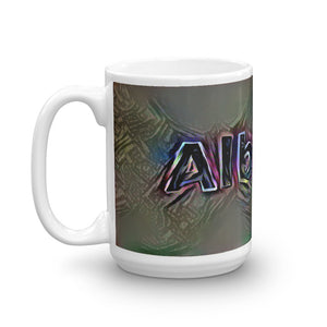 Alberto Mug Dark Rainbow 15oz right view