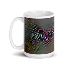 Load image into Gallery viewer, Amelie Mug Dark Rainbow 15oz right view