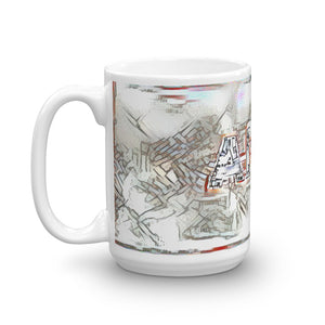 Alvin Mug Frozen City 15oz right view