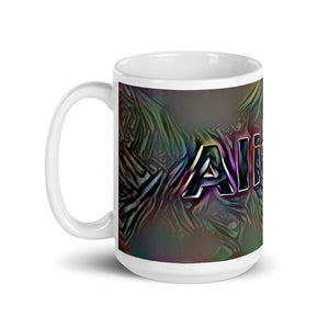 Aliana Mug Dark Rainbow 15oz right view