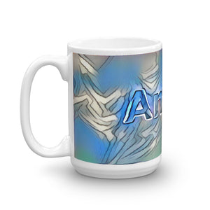 Amari Mug Liquescent Icecap 15oz right view