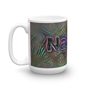 Nadine Mug Dark Rainbow 15oz right view