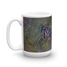 Load image into Gallery viewer, Maya Mug Dark Rainbow 15oz right view