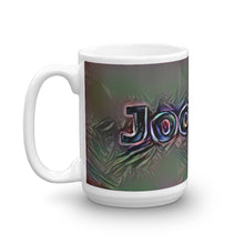 Load image into Gallery viewer, Jocelyn Mug Dark Rainbow 15oz right view