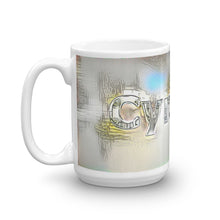 Load image into Gallery viewer, Cynthia Mug Victorian Fission 15oz right view