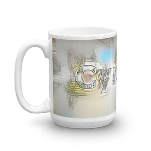 Cynthia Mug Victorian Fission 15oz right view