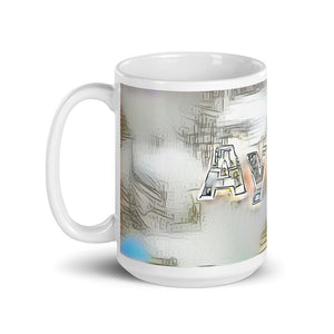 Aydin Mug Victorian Fission 15oz right view