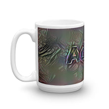 Load image into Gallery viewer, Adley Mug Dark Rainbow 15oz right view