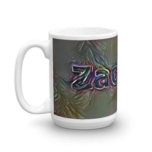 Load image into Gallery viewer, Zachary Mug Dark Rainbow 15oz right view