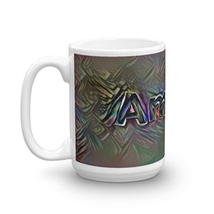 Amalia Mug Dark Rainbow 15oz right view