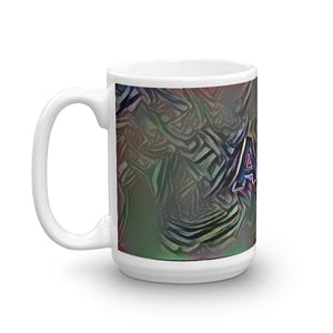 Alia Mug Dark Rainbow 15oz right view