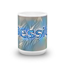 Load image into Gallery viewer, Bessie Mug Liquescent Icecap 15oz front view