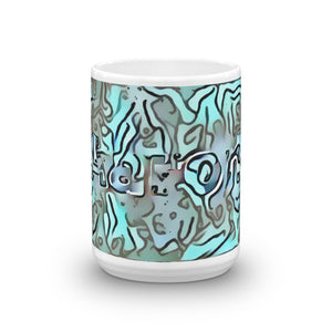 Aaron Mug Insensible Camouflage 15oz front view