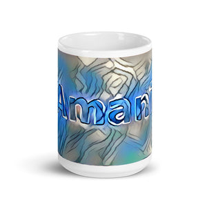 Amani Mug Liquescent Icecap 15oz front view