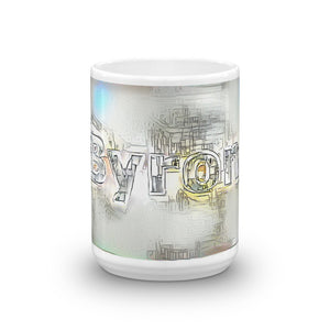 Byron Mug Victorian Fission 15oz front view