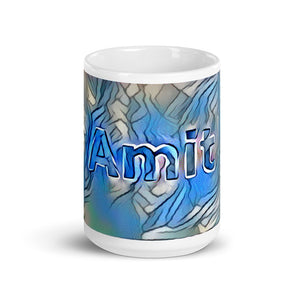 Amit Mug Liquescent Icecap 15oz front view