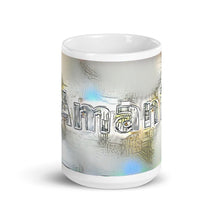 Load image into Gallery viewer, Amani Mug Victorian Fission 15oz front view