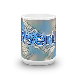 Averil Mug Liquescent Icecap 15oz front view