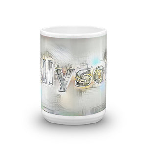 Allyson Mug Victorian Fission 15oz front view