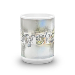 Crystal Mug Victorian Fission 15oz front view