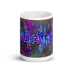 Adelyn Mug Wounded Pluviophile 15oz front view