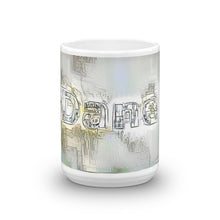 Load image into Gallery viewer, Dane Mug Victorian Fission 15oz front view