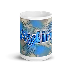 Aylin Mug Liquescent Icecap 15oz front view