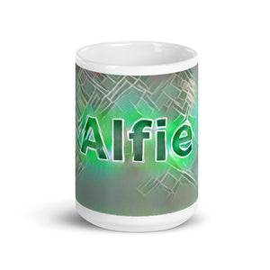 Alfie Mug Nuclear Lemonade 15oz front view