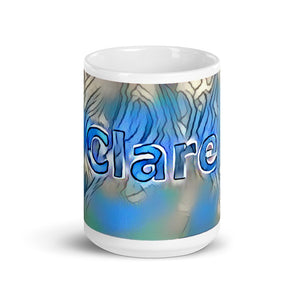 Clare Mug Liquescent Icecap 15oz front view