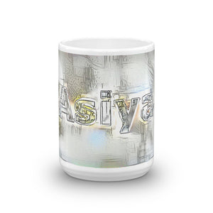 Asiya Mug Victorian Fission 15oz front view